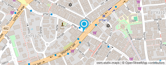 מפת הגעה אל אביב להב - פיזיותרפיה ושיקום בתנועה מפת הגעה אל אביב להב - פיזיותרפיה ושיקום בתנועה