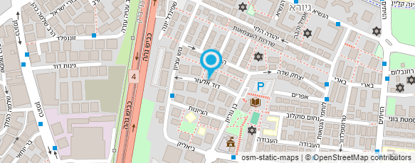 מפת הגעה אל גבריאלה-פדיקור