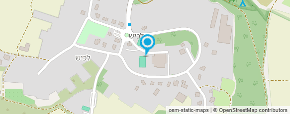 מפת הגעה אל רשות ניקוז שורק - לכיש