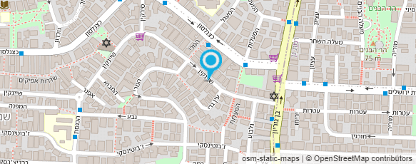 מפת הגעה אל אורן - יעוץ כושר ובריאות