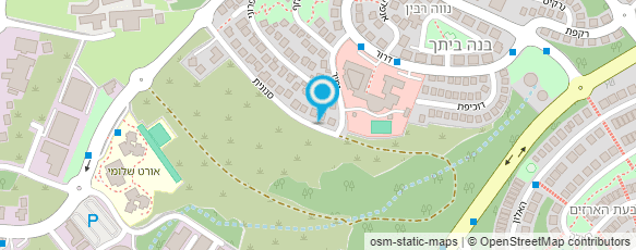 מפת הגעה אל מיכל אתגר