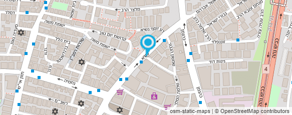 מפת הגעה אל בנימין רוזנשטרוך-משרד עו"ד