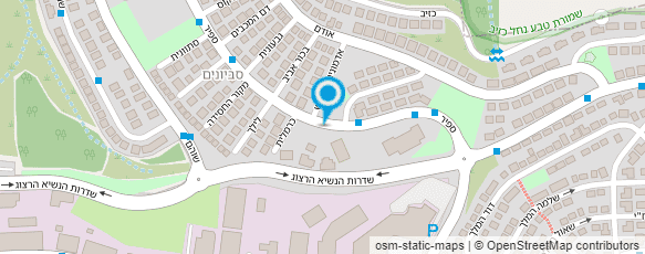 מפת הגעה אל מתנ''ס סביונים