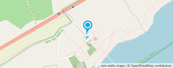 מפת הגעה אל גן לאומי כפר נחום