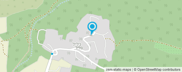 מפת הגעה אל הבית של רושין