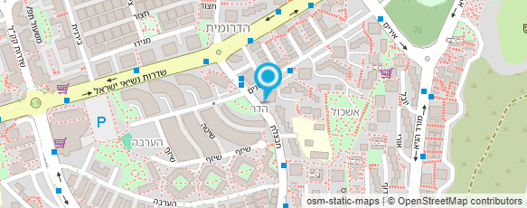 מפת הגעה אל גילרובי- אירובי ועיצוב הגוף