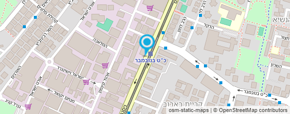 מפת הגעה אל ס.י. מערכות אוורור ומיזוג אויר בע"מ