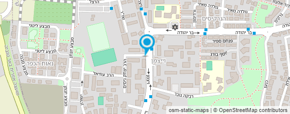 מפת הגעה אל גן ישורון