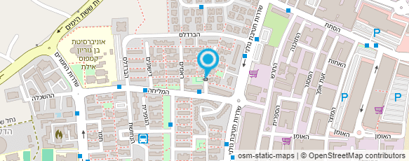 מפת הגעה אל המשפחתון של אורלי