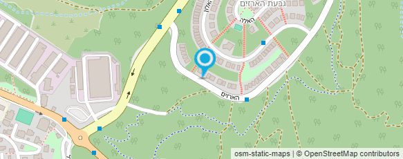 מפת הגעה אל אריקה קוסמטיקס