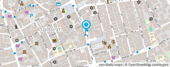 מפת הגעה אל חדר זבדה