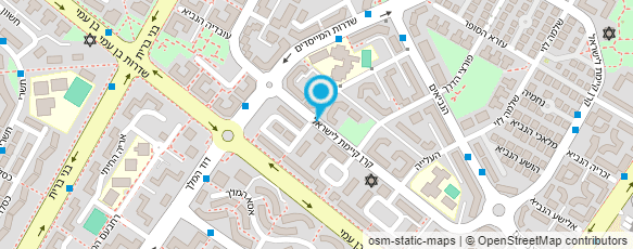 מפת הגעה אל גן רעים מוזיקלי