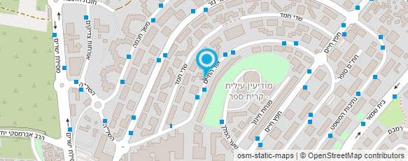 מפת הגעה אל ברזל הרב אברהם יצחק