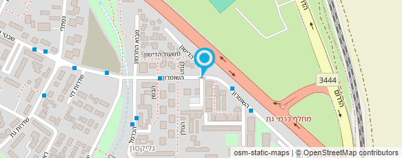 מפת הגעה אל גן מוריה