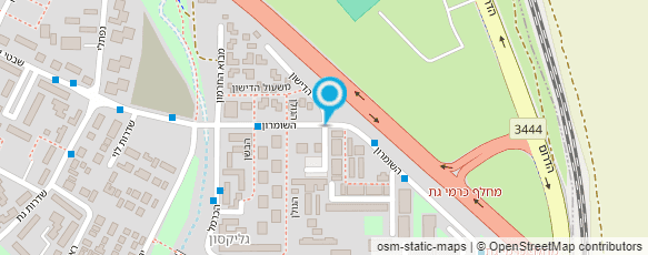 מפת הגעה אל גן כרמל