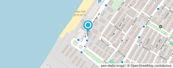 מפת הגעה אל קפואה-מרכז גלישת עפיפונים