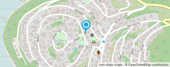 מפת הגעה אל גן נירים