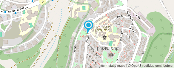 מפת הגעה אל גן שקד