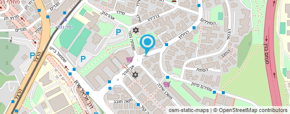 מפת הגעה אל ביאנקריה - בוטיק ללבני נשים