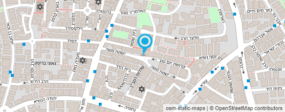 מפת הגעה אל רייזי פדיקור