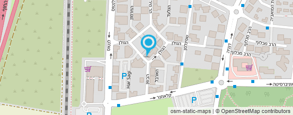 מפת הגעה אל גן תות