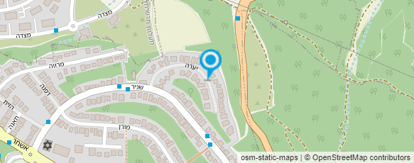 מפת הגעה אל בית עץ יוני