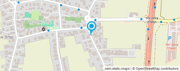 מפת הגעה אל אחוזת אליעזר בשדה