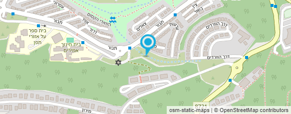 מפת הגעה אל פאר הסוויטות בגליל