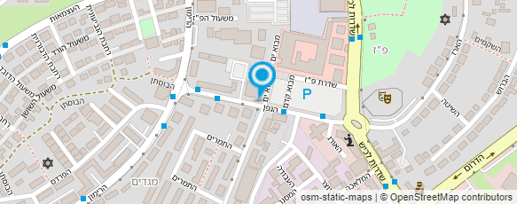 מפת הגעה אל ב.פ. אסתטיקה מפת הגעה אל ב.פ. אסתטיקה