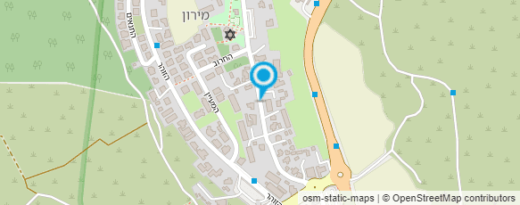 מפת הגעה אל בנחת רוח נופש במירון