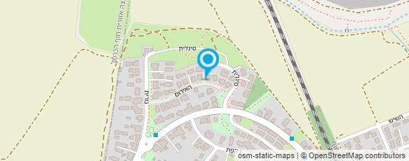 מפת הגעה אל הסוויטות בבנימינה