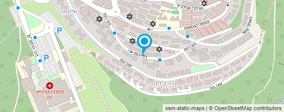 מפת הגעה אל סמינר בית יעקב- תומר דבורה