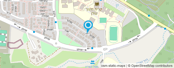 מפת הגעה אל אירוח חסין