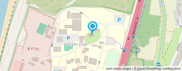 מפת הגעה אל היד לאיש הספורט היהודי