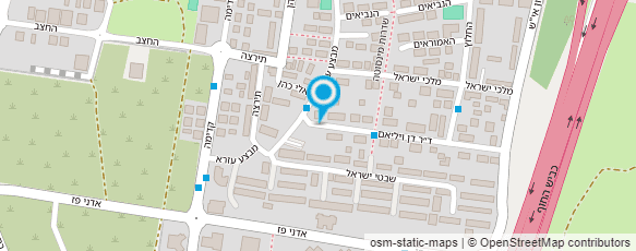 מפת הגעה אל דניאל לנג-מורה לאנגלית