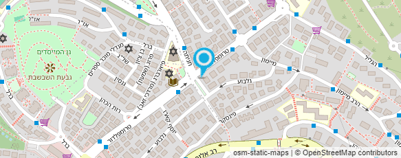 מפת הגעה אל ירקונית הכיכר