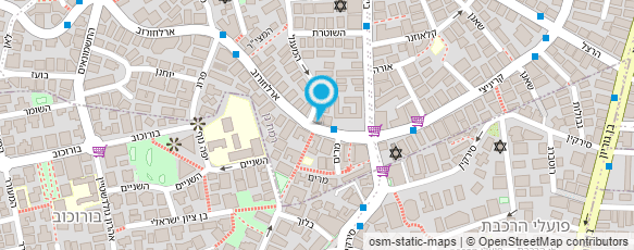 מפת הגעה אל ד"ר וולינסקי איגור