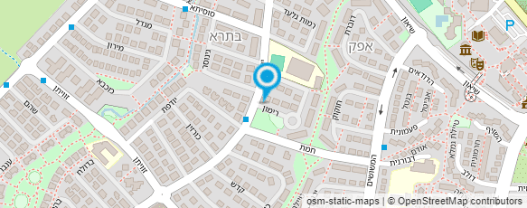 מפת הגעה אל א.מ.ש בניה