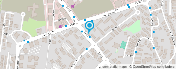 מפת הגעה אל מינימרקט גרינברג