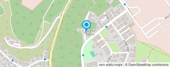 מפת הגעה אל מרפאות רמב"ם טבעי