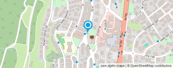 מפת הגעה אל הספריה הציבורית