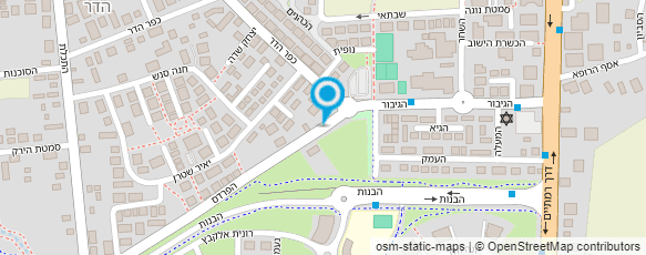 מפת הגעה אל מעין בר - אימון אישי לקריירה