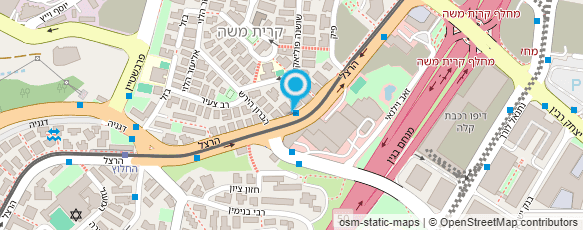 מפת הגעה אל מצוייר-סטודיו חרדי