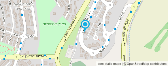 מפת הגעה אל מרכז ייעוץ והכוונה "לב לנער" ברסלב