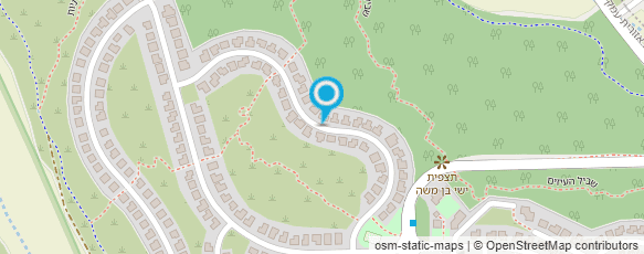 מפת הגעה אל אורנופש בקצה החורש