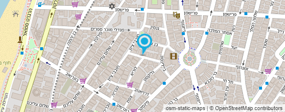 מפת הגעה אל כתום הפקות