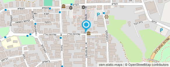 מפת הגעה אל סטודיו בטי רובינשטיין