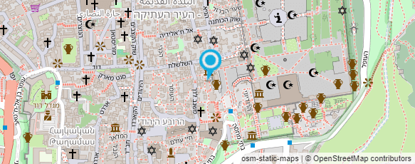 מפת הגעה אל אולם שמחה בכותל מפת הגעה אל אולם שמחה בכותל