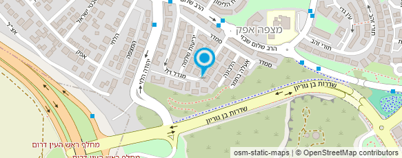 מפת הגעה אל אמנון שבתאי-bga