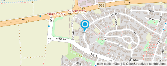 מפת הגעה אל מבנים גיאודזים-Wizdome